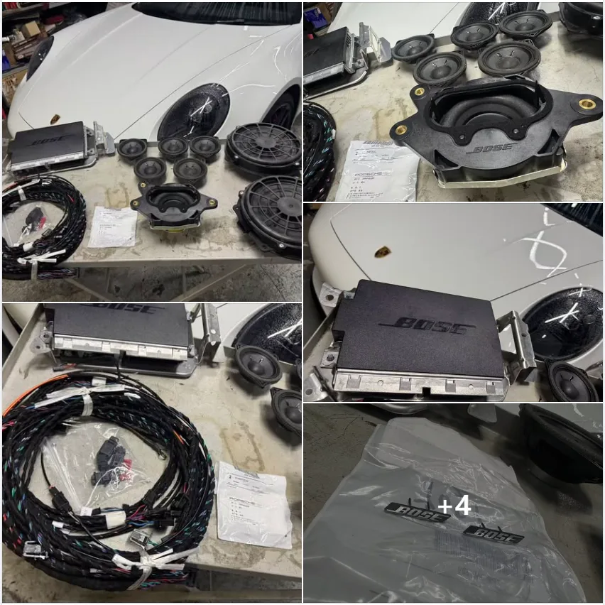 聽覺饗宴極致進化！保時捷 992 911 Targa GTS 完美升級正廠 Bose 環繞音響系統!