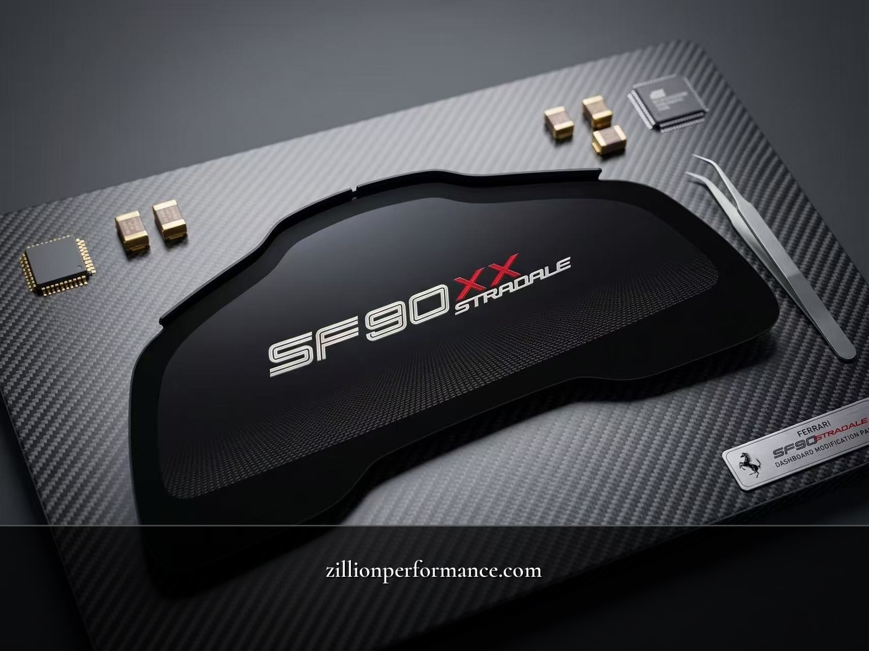 SF90 儀表板升級為 SF90 XX - Ferrari SF90 Spider 車廂電子系統