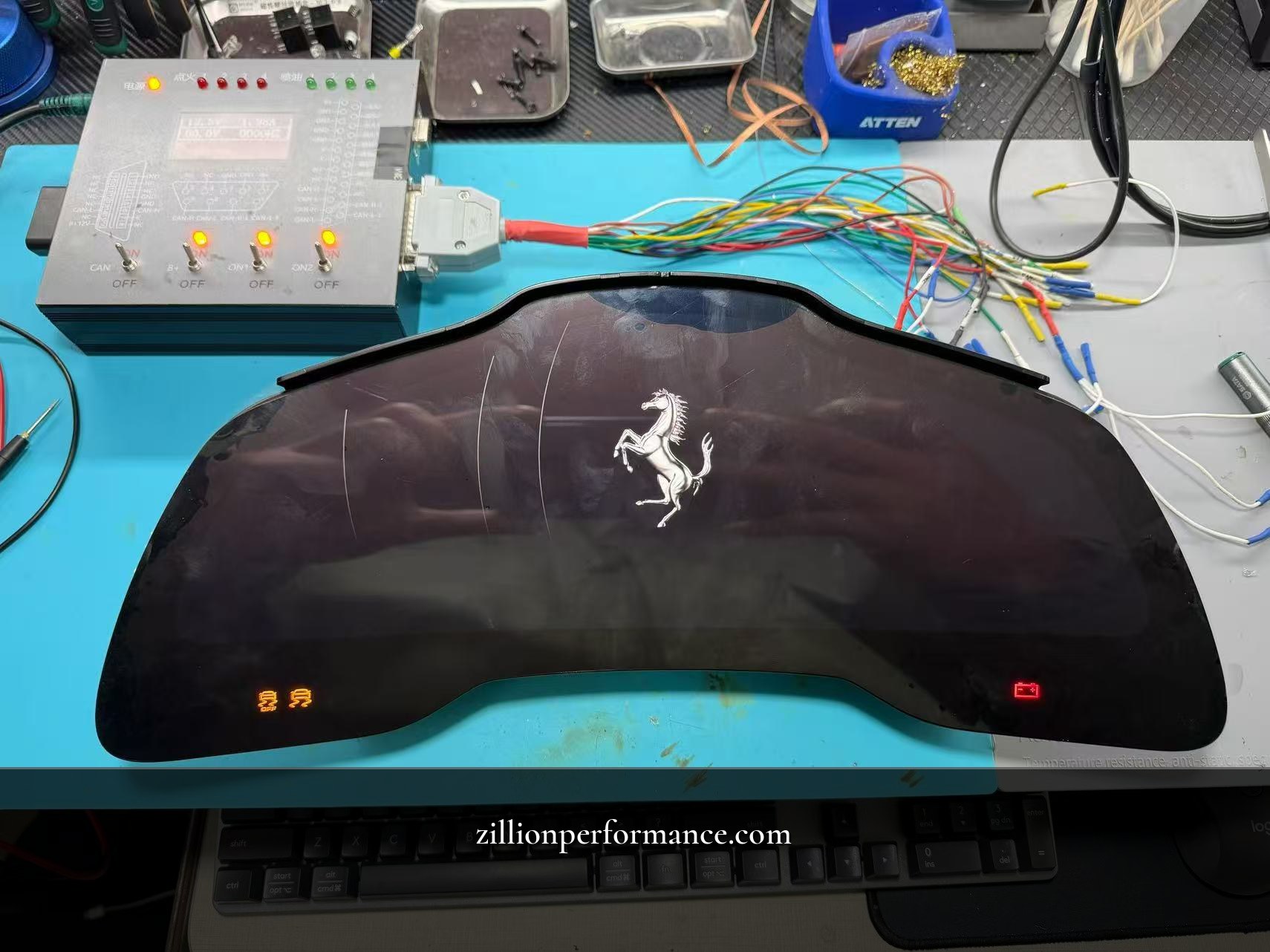 SF90 儀表板升級為 SF90 XX - Ferrari SF90 Spider 車廂電子系統 圖片 3