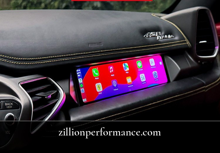 法拉利 458 乘客位 儀表顯示 - Ferrari 458 Italia 車廂電子系統 圖片 6